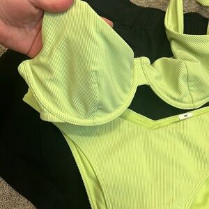 Abercrombie • NEON LIME • Bikini